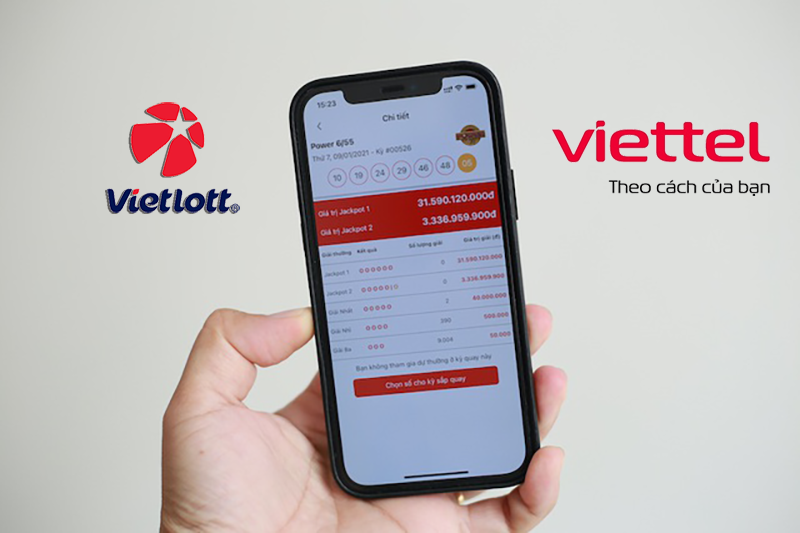 Ứng dụng Vietlott SMS Viettel