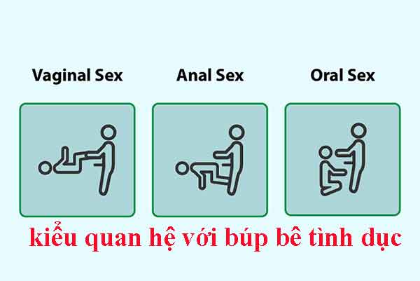 Tư thế quan hệ tình dục với búp bê tình dục